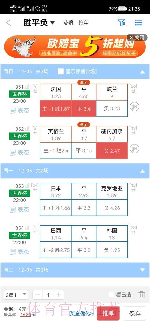 世界杯盘口入口热门分析与趋势